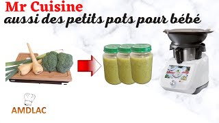 Monsieur Cuisine aussi des petits pots pour bébé [upl. by Mera256]