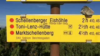 Wandern am Untersberg Teil 2 ThomasEderSteig  Schellenberger Eishöhle  ToniLenzHütte [upl. by Nolrak]