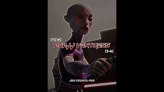 Asajj Ventress vs Qui Gon Jinn  shorts [upl. by Enelrac]