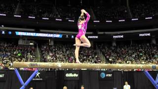 Carlotta Ferlito ITA  Balance Beam  2016 ATampT American Cup [upl. by Neely]