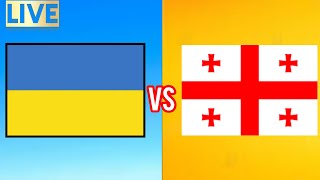 Georgia vs Ukraine Live football match UEFA Nations League 2024 [upl. by Yeleen407]