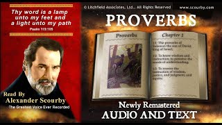 20  Book of Proverbs  Read by Alexander Scourby  AUDIO amp TEXT  FREE on YouTube  GOD IS LOVE [upl. by Aehsal109]