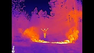 Smoke bomb vs thermal imager  Can you hide from thermal camera using a smoke grenade [upl. by Aicinoid]