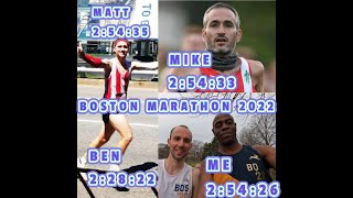 Boston Marathon 2022 Full Race [upl. by Nommad]