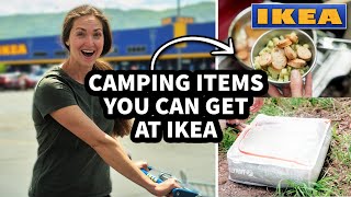 17 IKEA ITEMS FOR CAMPING that you didnt know existed [upl. by Amaty]