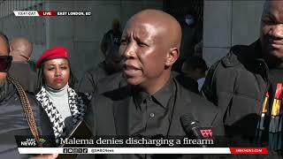 Malema says firearm discharge case to discredit EFF leaders [upl. by Nitsew338]