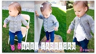 Baby Cardigan KNITALONG4 [upl. by Cliffes290]