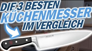 Die besten KÜCHENMESSER 2024  Küchenmesser Test [upl. by Nylrem279]