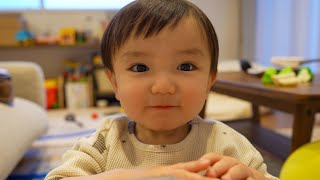 【幼児食】いろんな言葉を喋れるようになり、はっきりと要求を伝えてくる一歳児が面白すぎる…！ [upl. by Byrom]