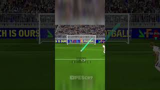 Norway 🇳🇴 🇳🇴 penalty kick M Odegaard goal part 3 efootball efootball2024 football efootball2025 [upl. by Aihsoj]