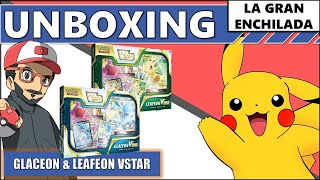 LEAFEON VSTAR amp GLACEON VSTAR SPECIAL COLLECTION ⚡Llegaron las VStar⚡ OPENING POKEMON TCG [upl. by Orestes]