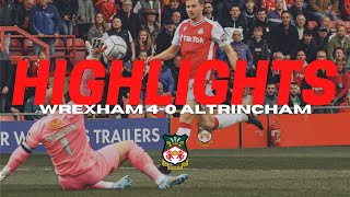 HIGHLIGHTS  Wrexham 40 Altrincham [upl. by Cannon144]