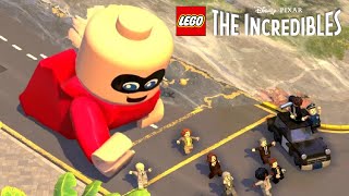 LEGO The Incredibles Movie  Full Game Walkthrough [upl. by Airdnat]