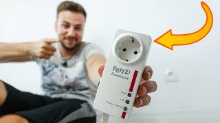 INTERNET Z GNIAZDKA ELEKTRYCZNEGO 🔌 Test FRITZ Powerline 1260E [upl. by Ys]