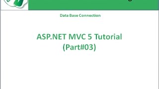 ASPNet MVC DB Connection [upl. by Capon]