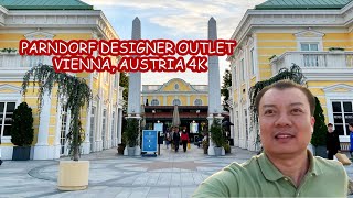 Designer Outlet Parndorf  Vienna Austria 4K [upl. by Enogitna]