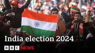 India elections 2024 Vote to be held in seven stages  BBC News [upl. by Anestassia]