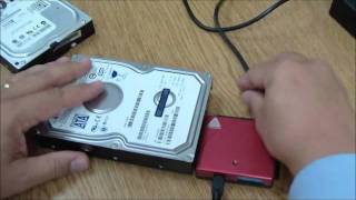 Tech Support How to connect a hard drive externally through a USB cable  Hard Drive Adapter [upl. by Amadis]