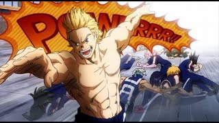 Mirio Togata Lemillion vs Class 1A  My Hero Academia English Sub [upl. by Lemmor]