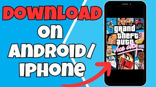 How to Download and Play GTA Vice City in Mobile [upl. by Ellehcrad]