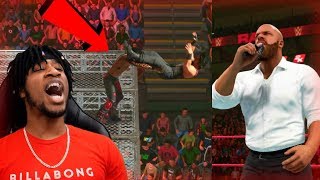 WWE 2K19 MyCAREER  HELL IN A CELL MATCH FOR THE UNIVERSAL TITLE TRIPLE H OFFERS ME A HUGE DEAL [upl. by Oiligriv]