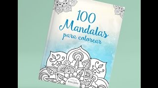 100 Mandalas para colorear [upl. by Aliam]