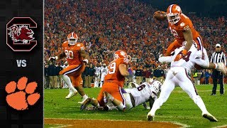 South Carolina vs Clemson Football Highlights 2018 [upl. by Jaquiss869]