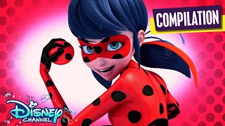 Heroes vs Villains Part 1  Compilation  Miraculous Ladybug  disneychannel x Miraculous [upl. by Tobias]