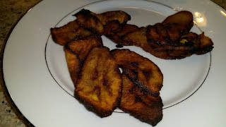 Sweet Plantain Chips Recipe [upl. by Asenav]