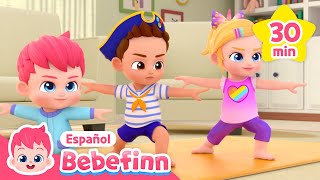 ¡Muévete🎶  Las Mejores Canciones Infantiles para Bailar  Bebefinn en español [upl. by Trumaine]