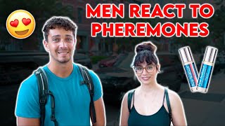 MEN REACT TO VIRAL TIKTOK PHEREMONE PERFUMES 😍 Pure Instinct Original vs Crave GIVEAWAY [upl. by Valry]