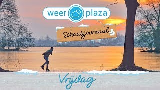 Weerplaza schaatsjournaal 2 2018 laat het ijs maar groeien [upl. by Erina]