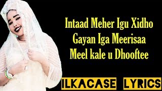 Filsan Fani Hees Cusub Miciin Lyrics 2019 [upl. by Dnomad594]