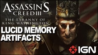 Assassins Creed 3 Tyranny of King Washington The Betrayal  Lucid Memory Artifacts Location Guide [upl. by Sana548]