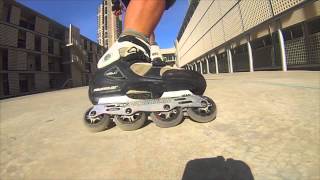 Tutorial Patines Cómo Frenar [upl. by Ronnholm814]