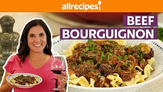 How to Make Beef Bourguignon  Get Cookin  Allrecipescom [upl. by Arihday866]