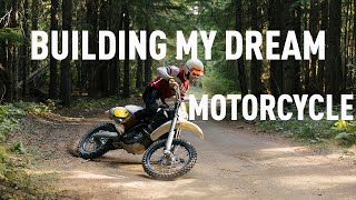 I Made My Modern Dirt Bike VINTAGE [upl. by Eemia408]