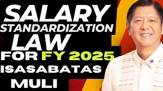 SALARY STANDARDIZATION LAW ISASABATAS MULI [upl. by Annasor]