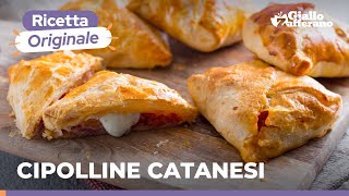 CIPOLLINE CATANESI – STREET FOOD SICILIANO DAL CUORE FILANTE [upl. by Nadnerb118]