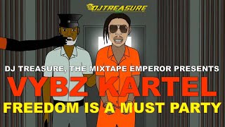 Vybz Kartel Mix 2024 Raw  Vybz Kartel WINS Appeal  Vybz Kartel Dancehall Mix 2024  DJ Treasure [upl. by Cairistiona982]