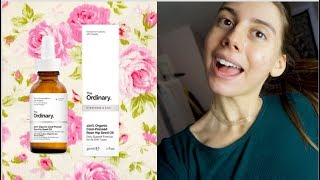 TRYING ROSEHIP OIL FOR A WEEK FOR MY ACNE SCARS FIRST IMPRESSIONS  The Ordinary [upl. by Armalla]