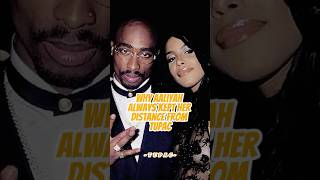 Do you know why Aaliyah always kept her distance from Tupac？celebrity tupac 2pac aaliyah [upl. by Laina]