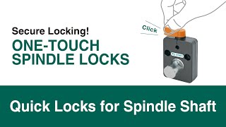 ONETOUCH SPINDLE LOCKS  IMAO [upl. by Guinna]