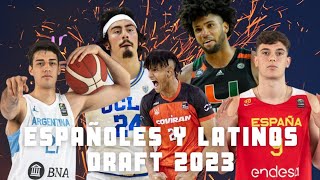 ESPAÑOLES Y LATINOS EN DRAFT 2023 MICHAEL CAICEDOMALIK ALLENNORCHAD OMIERJAIME JAQUEZJ STRAWTHER [upl. by Christa]