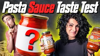 An Italian Reviews Pasta Sauce  Blind Tomato Sauce Taste Test [upl. by Atorod77]