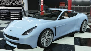 GTA 5  Past DLC Vehicle Customization  Dewbauchee Massacro Aston Martin Vanquish [upl. by Ahsikyw]