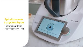 TUTORIAL Spiralizer Thermomix®  spiralizowanie w TM6 [upl. by Cristen]