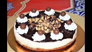 Best no bake Maltesers Cheese Cake Recipe for chocolate lovers [upl. by Rachele445]