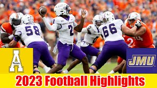 App State vs James Madison FULL GAME HIGHLIGHTS HD  NCAAF Week 12College Football 2023 [upl. by Fortunia152]