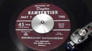 JOYCE HAHN w VE2QS orch  DAHDIDAHDIT DAHDIDAHDAH  C Q Serenade  1960 Dayton Hamvention CQ [upl. by Merchant]